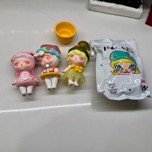 POP MART Pucky Series Designer Figures Lot Accessory/ Blind Box Art Toys